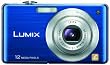 Panasonic Lumix DMC-FS15 12MP Digital Camera with 5x MEGA Optical Image Stabilized Zoom and 2.7 inch LCD (Blue)