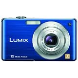 Panasonic Lumix DMC-FS15 12MP Digital Camera with 5x MEGA Optical Image Stabilized Zoom and 2.7 inch LCD (Blue)