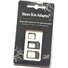 iCoolkit New iPhone Nano SIM Card to Micro /Stander/ full SIM card Tray Adapter Holder