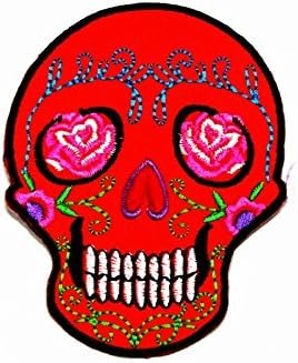 Rose Sugar Skull Ghost Day of the Death Love Never Die Rockabilly Lady Rider Hippie Punk Tatoo Jacket T-shirt...... By Sonata
