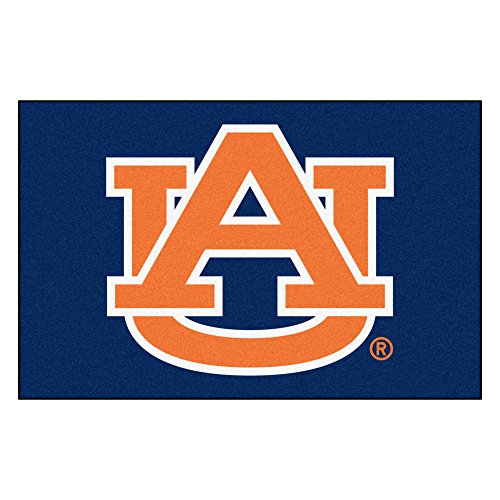 FANMATS NCAA Auburn University Tigers Nylon Face Starter Rug