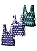 BAGGU Small Reusable Shopping Bag 3 Pack - Animals