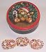 Gourmet Food : Scott's Cakes 1 lb. Milk Chocolate Covered Pretzel with Rainbow Jimmies in a Teddy Bear Tin