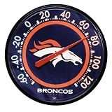 NFL Denver Broncos Navy Blue Thermometer