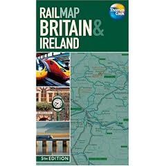Rail Map of Britain and Ireland (Thomas Cook Rail Map) (Thomas Cook Rail Map) (Rail Map Britain & Ireland)