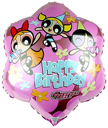 The Powerpuff Girls Happy Birthday Balloon Flower Shape