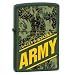 United States Army Camo Heroes Military Chrome Zippo Lighter