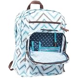 JanSport Big Student Classics Series Daypack (Bijiou Blue Soda Shop)