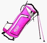 35 Tornado Lightweight Stand Bag (Raspberry / White / Pink) from Izzo Golf