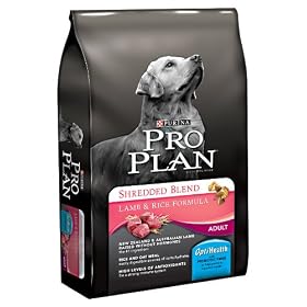 Purina Pro Plan Adult Shredded Blend Lamb and Rice, 6.15-Pound