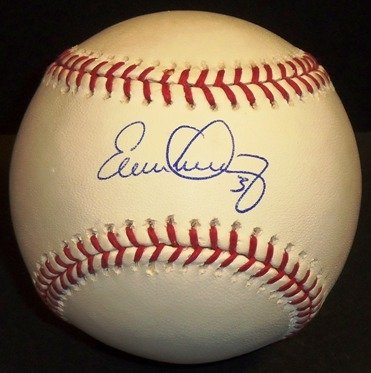 Evan Longoria Autographed/Hand Signed MLB Baseball - Tampa Bay Rays