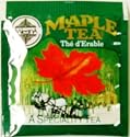 Mlesna Brand Maple Flavored Tea Gourmet Individually Wrapped Tea Bags (Pack of 25 Bags)
