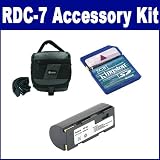 Ricoh RDC-7 Digital Camera Accessory Kit includes: SDNP80 Battery, KSD2GB Memory Card, SDC-27 Case