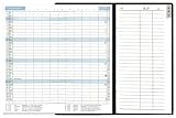 Taschenkalender Leporello 15teiliges Leporello-Kalendarium, Messetermine, Ferienplanung, 16 Seiten Adressenheft, 2farbiger Druck, Einband PVC schwarz, Größe: 9,5cm x 16cm