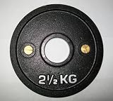 2 1/2 kg Calibrated Olympic Plates (Pair)