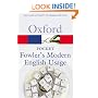 Pocket Fowler's Modern English Usage (Oxford Paperback Reference)