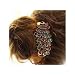 SODIAL(TM) Lovely Vintage Jewelry Crystal Peacock Hair Clip