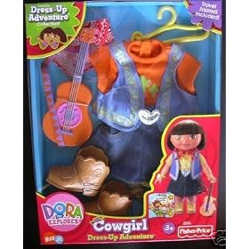 <b>Dora the Explorer Dress-up Adventure Collection Cowgirl Outfit</b>