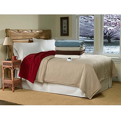 Serta Ultra Plush LowVoltage Electric Heated MicroFleece Queen
