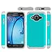 Galaxy J3 Case, Galaxy Amp Prime Case, Galaxy Express Prime Case - OEAGO Shock-Absorption Dual Layer Defender Protective Case Cover For Samsung Galaxy J3 (2016) / Amp Prime / Express Prime - Teal