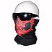 Skull Mask Bandana Headwear Scary Dust-Proof Windproof Pack of 3 Styles