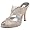 Silver/crystal