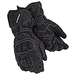 Cortech Scarab Winter Men's Leather Sports Bike Racing Motorcycle Gloves - Black