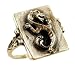 Victorian Style Sterling Large Lizard Whimsy Ring