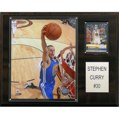 NBA Golden State Warriors Stephen Curry Photo Player Plaque