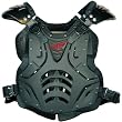 Fly Racing Convertible II Adult Roost Deflector Off-Road Motorcycle Body Armor - Matte Black
