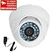 VideoSecu 600TVL Outdoor Day Night Vision Home Security Surveillance Camera Vandal Proof 1/3" SONY CCD with Power Supply 1Z2