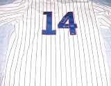 Ernie Banks autographed Chicago Cubs authentic game model jersey