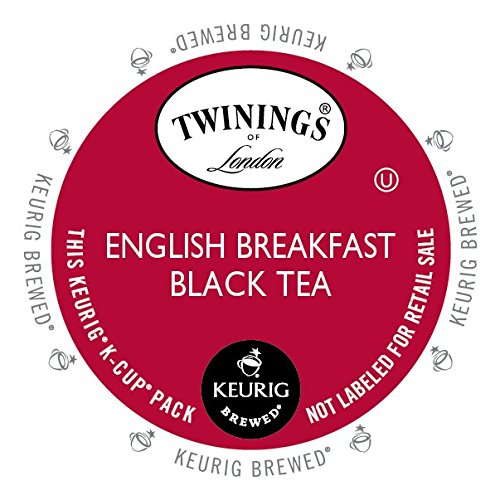 Twinings English Breakfast Tea K-Cups, 24 Count