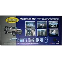 Putco 409002 Chrome Interior Trim Kit for Hummer H3 - 15 Piece