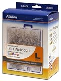 Aqueon 06088 Filter Cartridge, Large, 6-Pack