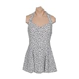 It Figures! Slender Thighs Collection Baby's Breath Halter Style Swimdress Swimsuit RETAIL... by 