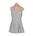 It Figures! Slender Thighs Collection Baby's Breath Halter Style Swimdress Swimsuit RETAIL VALUE $115