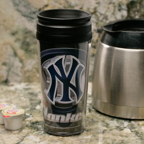 New York Yankees Plastic Travel Tumbler