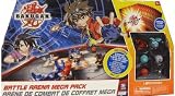 Bakugan Battle Brawlers Battle Arena Mega Pack with 6 Bakugans