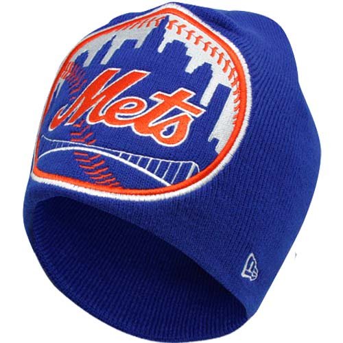 New Era New York Mets Youth Royal Blue Big One II Beanie