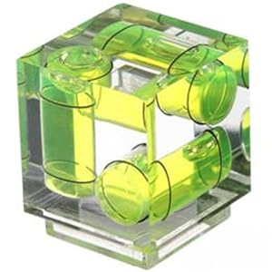 Polaroid Hot Shoe Three Axis Triple Bubble Spirit Level For Sony Alpha & Minolta Maxxum Digital And Film Cameras