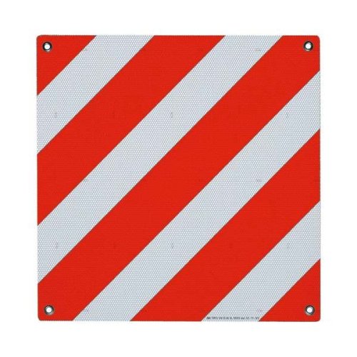 Aluminium-Warntafel Pflicht in->Italien