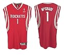 Tracy McGrady Houston Rockets NBA Tackle Twill Swingman Replica Basketball Jersey By Reebok