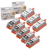 LD © Canon Pixma iP100 Compatible Set of 8 Ink Cartridges: 5 Black PGI35, 3 Color CLI36