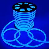 Flex LED Neon Rope Light Blue 150' Holiday Decorative Lighting