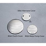 Yamaha OEM Royal Star Tour Billet Alternator Cover, Ball Milled. OEM STR-4NK27-44-02 by Yamaha