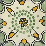 Mexican Tile - 4x4 Honey Suckle Talavera