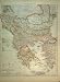 1895 UNIVERSAL MAP BALKAN PENINSULA CRETE GREECE