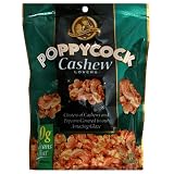 Poppycock Cashew Lovers Clusters, 8.5-Ounce Stand-up Bags (Pack of 6)