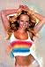 Mariah Carey (Rainbow Shirt) Music Poster Print - 11 X 17